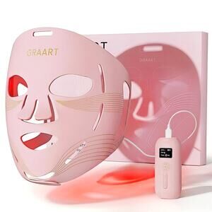 Red Light Therapy Face Mask LED Anti Aging Acne Treatment FDA Approved